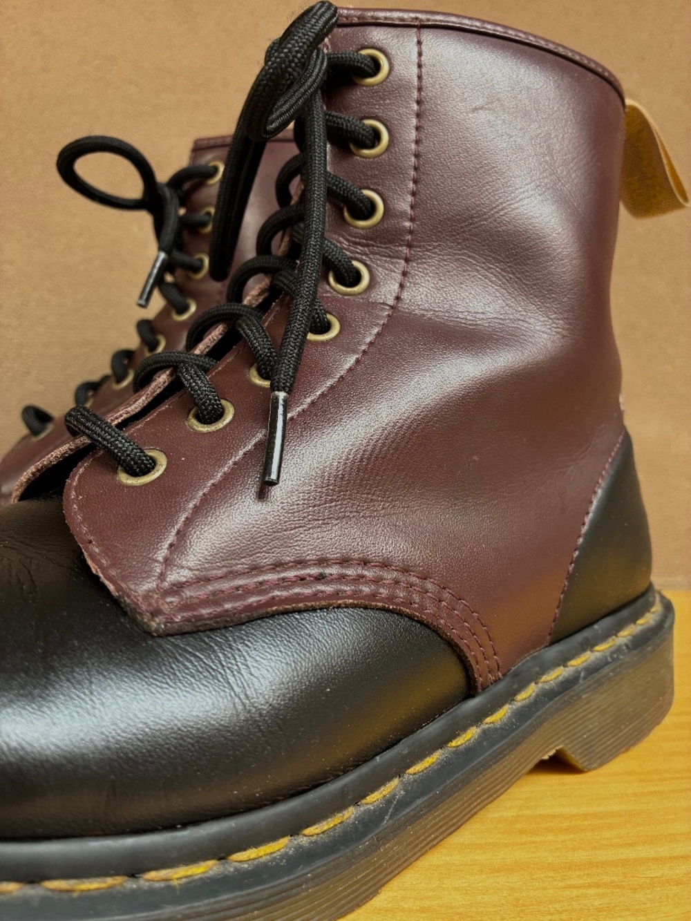 🎉 SALE: Custom Two-Tone Unisex Doc Martens 9M/10L